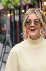 ASHLEY ROBERTS Leaves Heart Radio Studio in London 01/20/2025