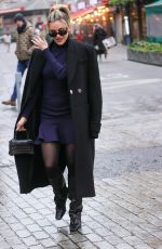 ASHLEY ROBERTS Out and About in London 01/22/2025