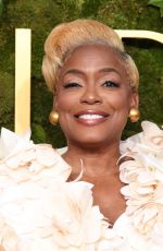 AUNJANUE ELLIS-TAYLOR at 82nd Annual Golden Globes Awards in Beverly Hills 01/05/2025