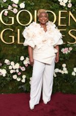 AUNJANUE ELLIS-TAYLOR at 82nd Annual Golden Globes Awards in Beverly Hills 01/05/2025