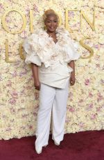 AUNJANUE ELLIS-TAYLOR at 82nd Annual Golden Globes Awards in Beverly Hills 01/05/2025