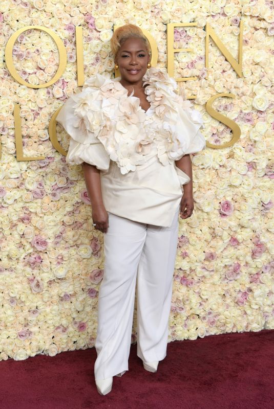 AUNJANUE ELLIS-TAYLOR at 82nd Annual Golden Globes Awards in Beverly Hills 01/05/2025