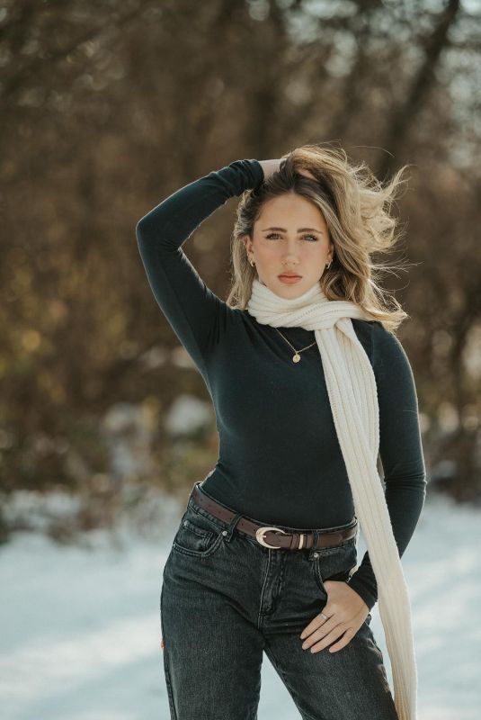 AVA KOLKER at a Photoshoot, January 2025