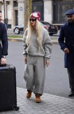 AVA MAX Out and About in Paris 01/21/2025