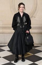 AVA PHILLIPPE at Christian Dior Haute Couture Show at Paris Fashion Week 01/27/2025