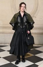 AVA PHILLIPPE at Christian Dior Haute Couture Show at Paris Fashion Week 01/27/2025