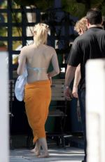AVRIL LAVIGNE in Bikini at a Pool in Miami 01/30/2008