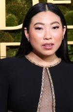 AWKWAFINA at 82nd Annual Golden Globes Awards in Beverly Hills 01/05/2025