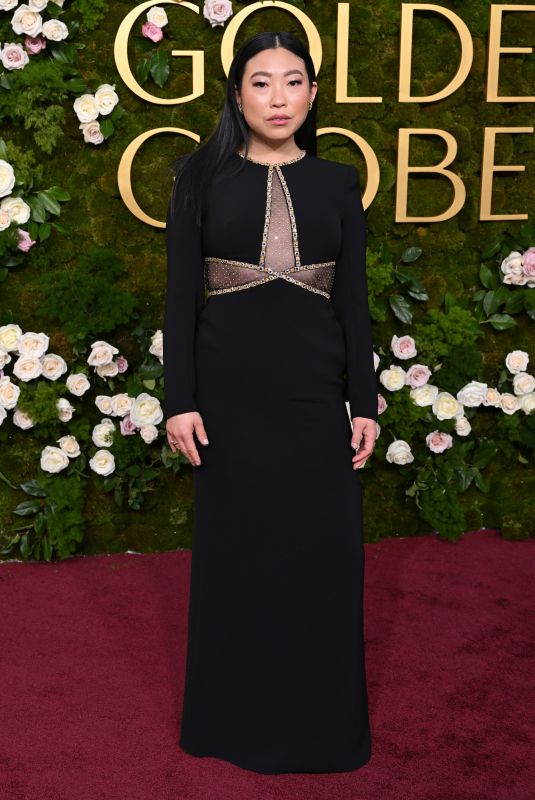 AWKWAFINA at 82nd Annual Golden Globes Awards in Beverly Hills 01/05/2025