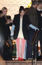 AWKWAFINA Leaves W Magazine Best Performances Party at Chateau Marmont 01/04/2025