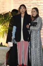 AWKWAFINA Leaves W Magazine Best Performances Party at Chateau Marmont 01/04/2025