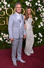 AYDA and Robbie WILLIAMS at 82nd Annual Golden Globes Awards in Beverly Hills 01/05/2025