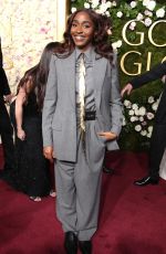AYO EDEBIRI at 82nd Annual Golden Globes Awards in Beverly Hills 01/05/2025