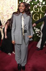 AYO EDEBIRI at 82nd Annual Golden Globes Awards in Beverly Hills 01/05/2025