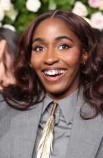 AYO EDEBIRI at 82nd Annual Golden Globes Awards in Beverly Hills 01/05/2025