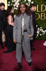 AYO EDEBIRI at 82nd Annual Golden Globes Awards in Beverly Hills 01/05/2025