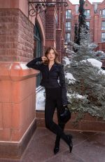 BARBARA PALVIN at Revolve x The Snow Lodge Apres Ski with Bedouin in Aspen 01/18/2025