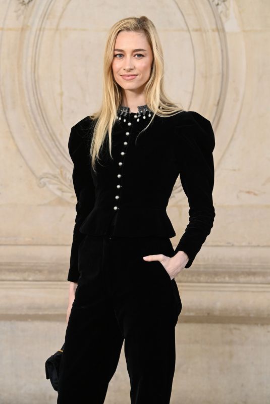 BEATRICE BORROMEO CASIRAGHI at Christian Dior Haute Couture Show at Paris Fashion Week 01/27/2025