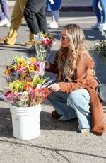 BECCA BRAZIL Picking Fresh Flowers at Studio City Farmer