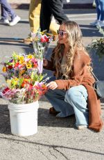 BECCA BRAZIL Picking Fresh Flowers at Studio City Farmer