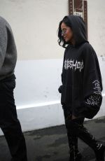 BECKY G Arrives at 032C Fashion Show at Paris Fashion Week 01/23/2025