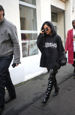 BECKY G Arrives at 032C Fashion Show at Paris Fashion Week 01/23/2025