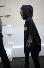 BECKY G Arrives at 032C Fashion Show at Paris Fashion Week 01/23/2025