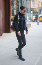 BELLA HADID Leaves Gigi