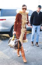 BELLA HDAID Out in Hudson Yards in New York City 01/25/2025