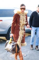 BELLA HDAID Out in Hudson Yards in New York City 01/25/2025