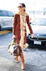 BELLA HDAID Out in Hudson Yards in New York City 01/25/2025