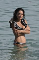 BETHENNY FRANKEL in Bikini at a Beach in Miami 01/03/2025