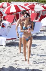 BETHENNY FRANKEL in Bikini at a Beach on New Year