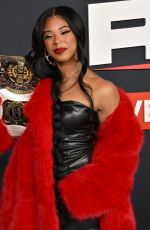 BIANCA BELAIR at WWE Monday Night RAW Premiere at Intuit Dome in Inglewood 01/06/2025