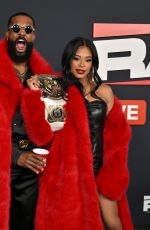 BIANCA BELAIR at WWE Monday Night RAW Premiere at Intuit Dome in Inglewood 01/06/2025
