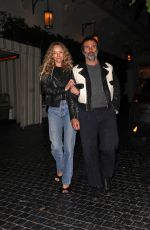 BIJOU PHILLIPS Leaves Chateau Marmont Hotel in Los Angeles 01/02/2025