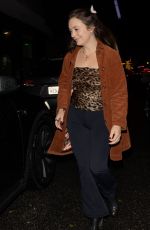 BILLIE LOURD Leaves Mr. Chow in Beverly Hills 01/25/2025