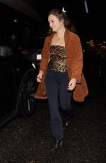 BILLIE LOURD Leaves Mr. Chow in Beverly Hills 01/25/2025
