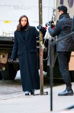 BLANCA ARIMANY and Boyfriend Pose for a Photoshoot Outside Gigi Hadid
