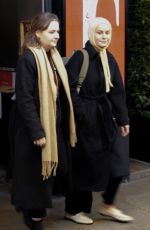 BRIE LARSON Leaves The West End Show of Her New Play Elektra on Opening Night in London 01/24/2025