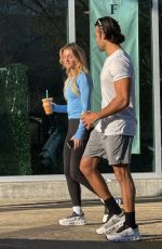BROOKE IRVINE and Sam Asghari Enjoying a New Years Workout in Calabasas 01/02/2025