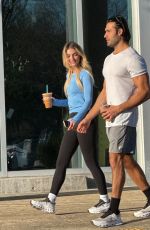 BROOKE IRVINE and Sam Asghari Enjoying a New Years Workout in Calabasas 01/02/2025