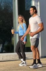 BROOKE IRVINE and Sam Asghari Enjoying a New Years Workout in Calabasas 01/02/2025
