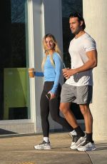 BROOKE IRVINE and Sam Asghari Enjoying a New Years Workout in Calabasas 01/02/2025