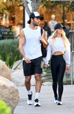 BROOKE IRVINE and Sam Asghari Leaves a Gym in Studio City 01/12/2025