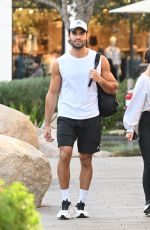 BROOKE IRVINE and Sam Asghari Leaves a Gym in Studio City 01/12/2025
