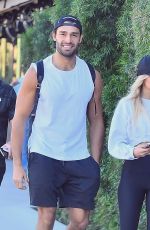 BROOKE IRVINE and Sam Asghari Leaves a Gym in Studio City 01/12/2025