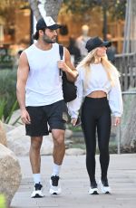 BROOKE IRVINE and Sam Asghari Leaves a Gym in Studio City 01/12/2025