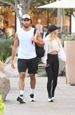 BROOKE IRVINE and Sam Asghari Leaves a Gym in Studio City 01/12/2025