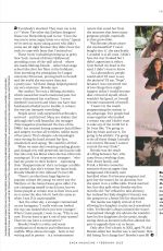 BROOKE SHIELDS in Saga Magazine, February 2025